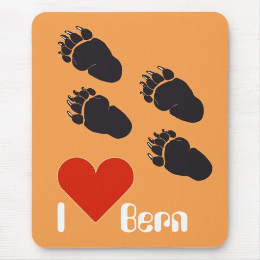 Ich habe Bärn gärn Mausmatte Mousepad (Vorne)
