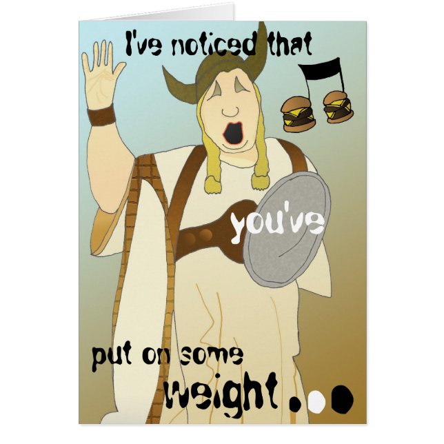 Ich habe bemerkt, dass Sie an etwas Gewicht… (Vorne)