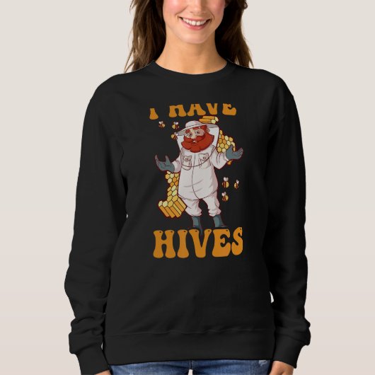 Ich habe Bienenzüchter Sweatshirt (Vorderseite)