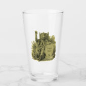 Ich habe Bier alte Mode und Kunst Glas (Vorderseite)