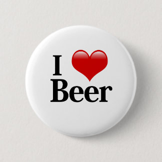 Ich habe Bier gehört Button