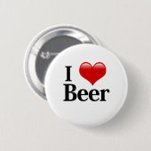 Ich habe Bier gehört Button (Vorne & Hinten)
