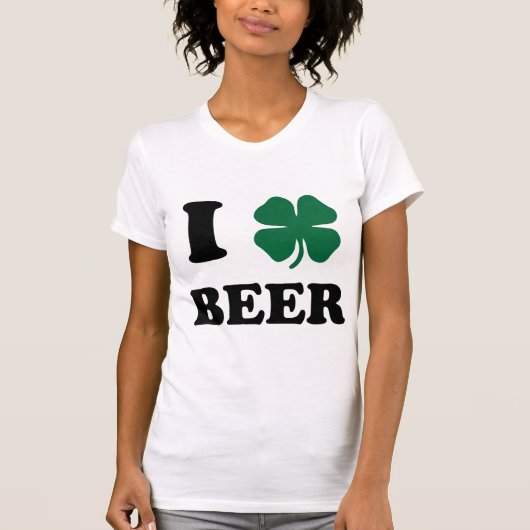 Ich habe Bier gehört T-Shirt (Vorderseite)