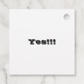 Ich habe bis zu Daddy gesunken Geschenkanhänger (Rückseite)