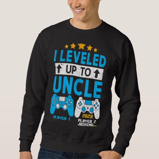 Ich habe bis zu Onkel 2023 Gamer angehoben, bald O Sweatshirt (Vorderseite)