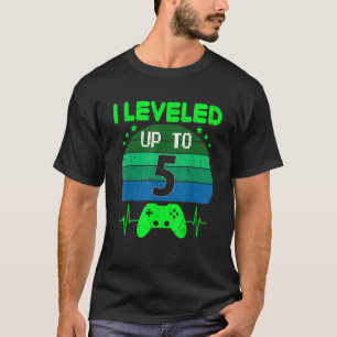 Ich habe bis zum 5. Geburtstag Geschenkvideospiel T-Shirt