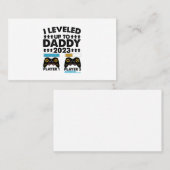 Ich habe bis zum Daddy 2023 angehoben, um bald Vat Visitenkarte (Vorne/Hinten)