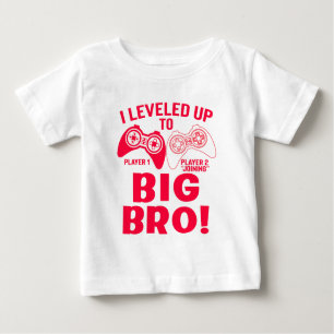 "ICH HABE BIS ZUM GROSSEN BRO AUFGEHOBEN! BABY T-SHIRT