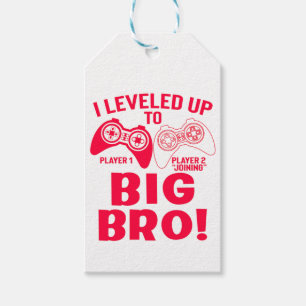 "ICH HABE BIS ZUM GROSSEN BRO AUFGEHOBEN! GESCHENKANHÄNGER