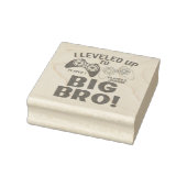 "ICH HABE BIS ZUM GROSSEN BRO AUFGEHOBEN! GUMMISTEMPEL (Stempel)