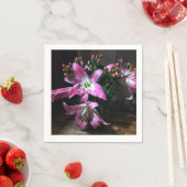 Ich habe Blume mitgebracht! Serviette (Beispiel)