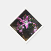 Ich habe Blume mitgebracht! Serviette (Ecke)