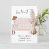 Ich habe Boho Chic Elegant Wohnzimmer Moving beweg Ankündigung (Stehend Vorderseite)