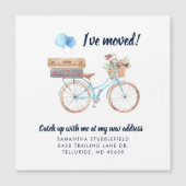 Ich habe Boho Moving Zuhause Address Ankündigung v (Vorderseite)