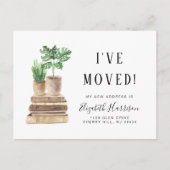 Ich habe Boho Pflanze Wasserfarbenbewegung übertra Ankündigungspostkarte (Vorderseite)