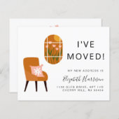 Ich habe Boho Terracotta Moving Ankündigung (Vorne/Hinten)