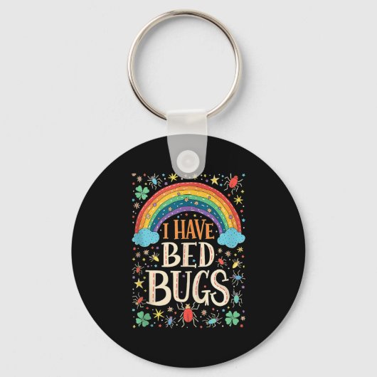 Ich habe Bugs Funny Retro Offensive ungeeignet Schlüsselanhänger (Vorderseite)