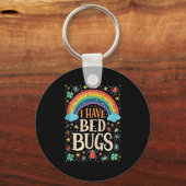 Ich habe Bugs Funny Retro Offensive ungeeignet Schlüsselanhänger (Vorderseite)