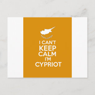 Ich habe Calm Im Cypriot Behalten Postkarte