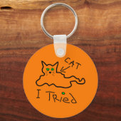 Ich habe Cat Schlüsselanhänger getestet (Rückseite)