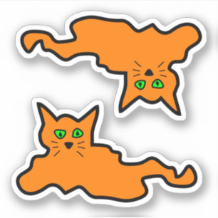 Ich habe Cat Vinyl Stickers getestet Aufkleber