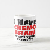 Ich habe Chemo Brain Kaffeetasse (Mittel)
