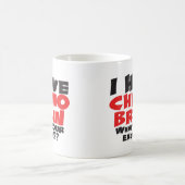 Ich habe Chemo Brain Kaffeetasse (Mittel)