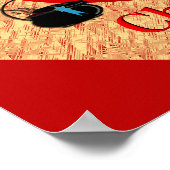 Ich habe Chili Poster gehört (Ecke)