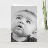 Ich habe darüber nachgedacht karte (Rückseite)