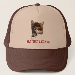 Ich habe das Blut des Tigers in mir! Truckerkappe