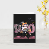 Ich habe das Boo in Boujee süßer Geist Leopard Bou Karte (Gelbe Blume)