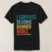 Ich habe das Buch "Verbotene Bücher" über Bookaho T-Shirt (Design vorne)