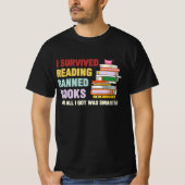 Ich habe das Buch "Verbotene Bücher" über Bookaho T-Shirt (Vorderseite)