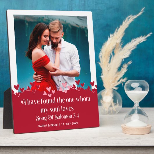 Ich habe das, das mein Soul Lieben Plaque gefunden Fotoplatte (Seite)