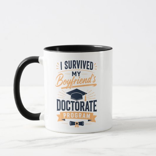 Ich habe das Doktorandenprogramm meines Freundes E Tasse (Links)