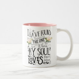 Ich habe das gefunden, wem meine Soul-Liebe-Tasse Zweifarbige Tasse