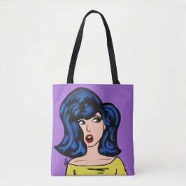 "Ich habe das gesehen" Canvas-Tasche Tasche