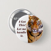 Ich habe das Got! Button (Vorne & Hinten)