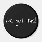 Ich habe das Got! Magnet (Vorne)