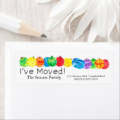 Ich habe das handgemalte Aquarelletikett verschobe (Insitu)