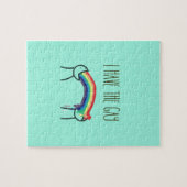 Ich habe das homosexuelle meme puzzle (Horizontal)