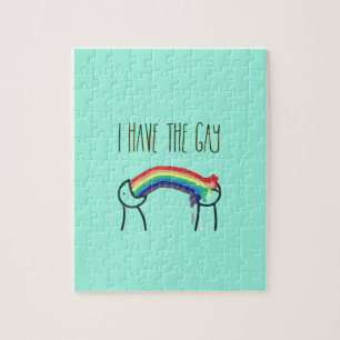 Ich habe das homosexuelle meme puzzle