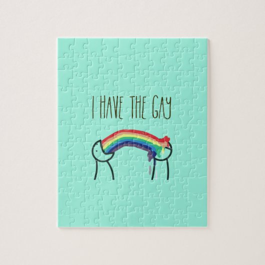 Ich habe das homosexuelle meme puzzle (Vertikal)