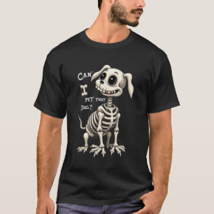 Ich habe das Hund Skelett Halloween Geschenke gege T-Shirt