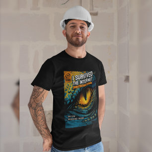 Ich habe das Internet überlebt, jetzt überprüfe ic T-Shirt