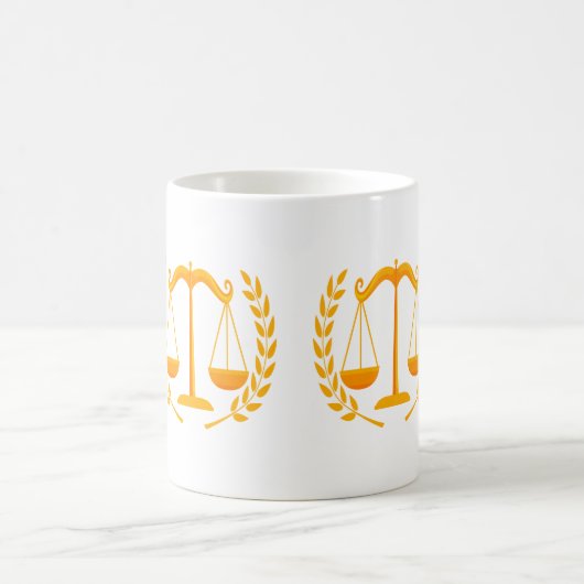 Ich habe das Lit in einen Rechtsstreit gestellt - Kaffeetasse (Mittel)