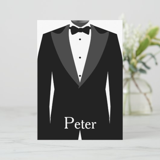 Ich habe das Mädchen got, wirst du mein Trauzeuge  Einladung (Stehend Vorderseite)