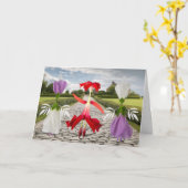 Ich habe das Memo nicht bekommen Karte (Gelbe Blume)