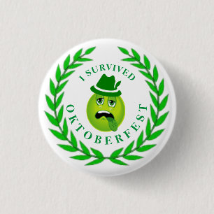 Ich habe das OKTOBERFEST Pin Button überlebt