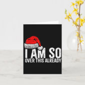 Ich habe das schon so satt, Lustige unangebrachte Karte (Gelbe Blume)